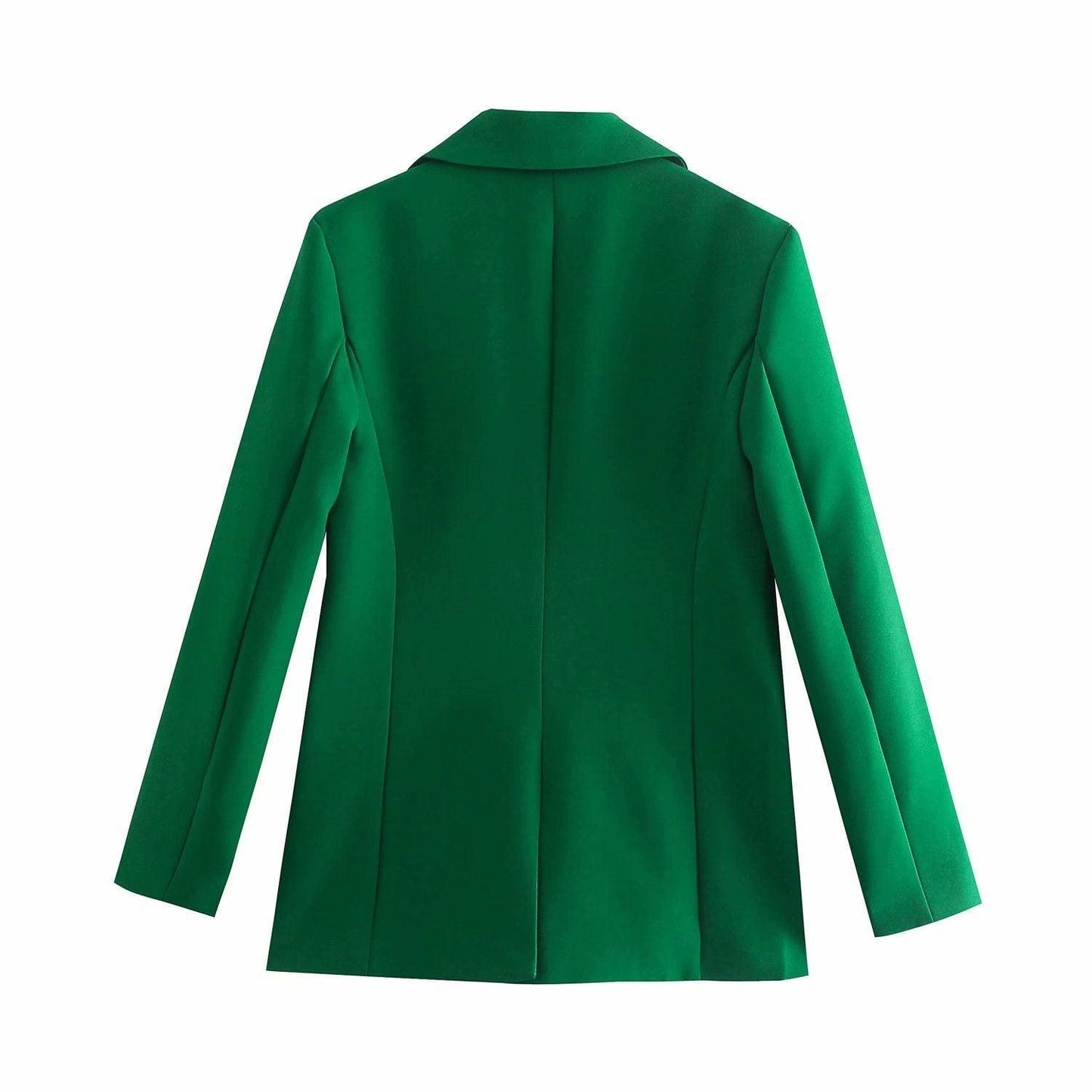 Dark Green Blazer Women - Casual - Plain-Solid - Women's Blazer - LeStyleParfait