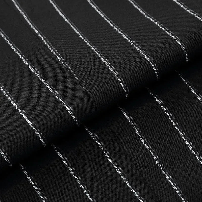 Deal Striker Pinstripes Three Piece Suit - Three Piece Suit - LeStyleParfait