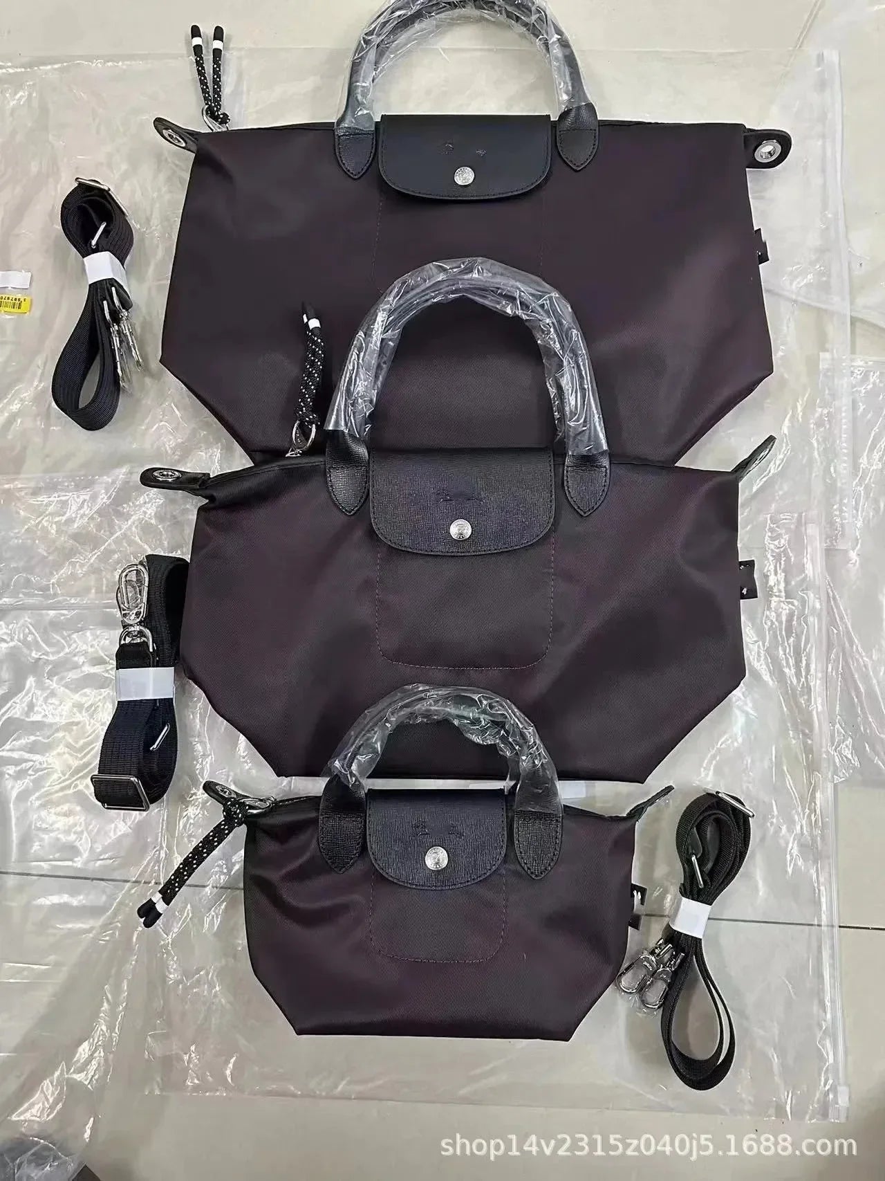 Detachable Strap Dumpling Tote Bag - Tote Bag - LeStyleParfait