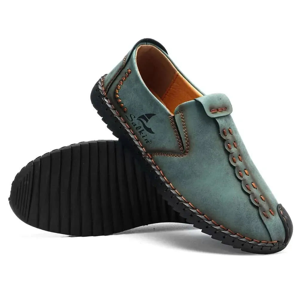 Drake Slip-On Leather Shoes - Casual Shoes - LeStyleParfait