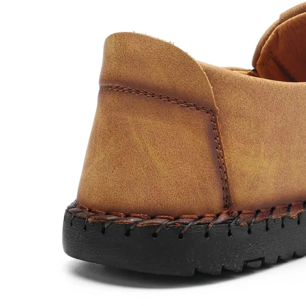 Drake Slip-On Leather Shoes - Casual Shoes - LeStyleParfait