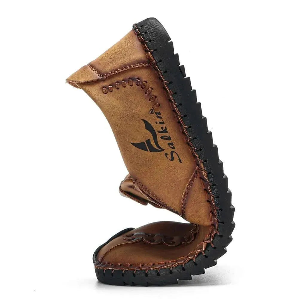 Drake Slip-On Leather Shoes - Casual Shoes - LeStyleParfait