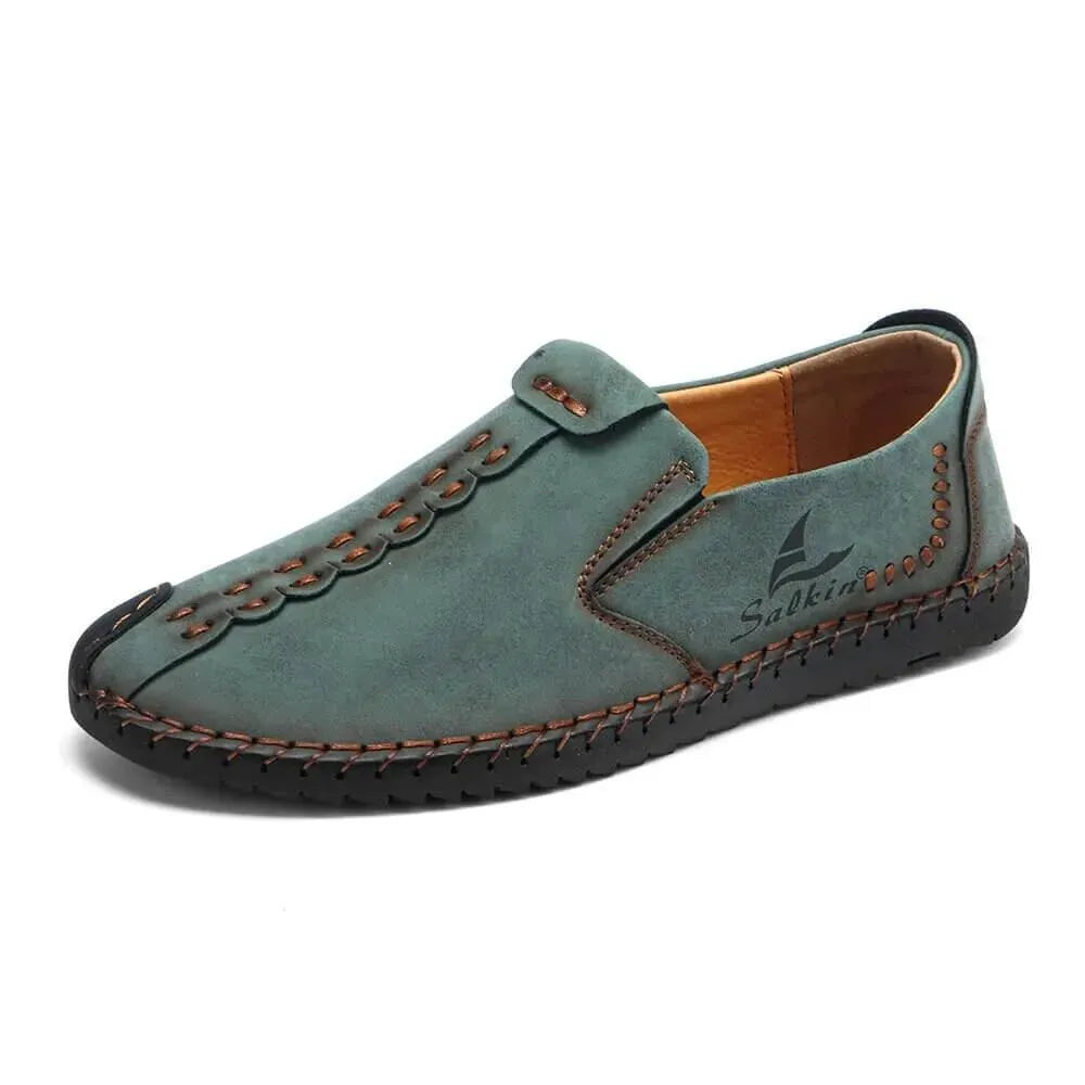 Drake Slip-On Leather Shoes - Casual Shoes - LeStyleParfait