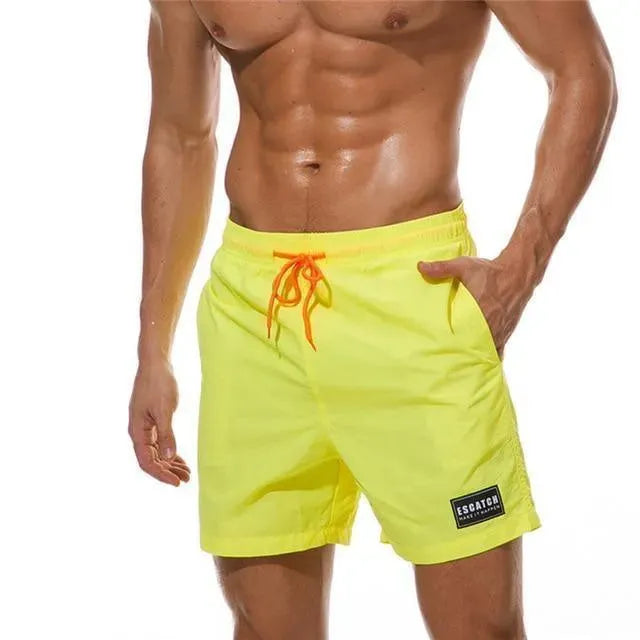 Drawstring Beach Shorts For Men - Beach Shorts - LeStyleParfait