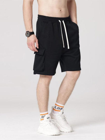 Drawstring Men Cargo Shorts - Men's Shorts - LeStyleParfait