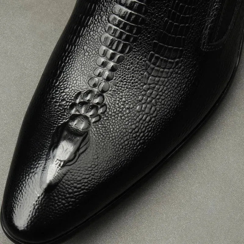 Dress Shoes - Lorenzo Leather Shoes - Dress Shoes - LeStyleParfait