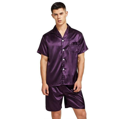 Drive You Wild Men Pajama Set - Pajama Shorts Set - LeStyleParfait