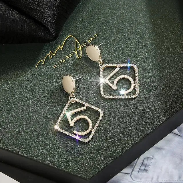 Drop Earrings Gold & Silver For Women - Earrings - LeStyleParfait