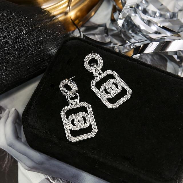 Drop Earrings Gold & Silver For Women - Earrings - LeStyleParfait