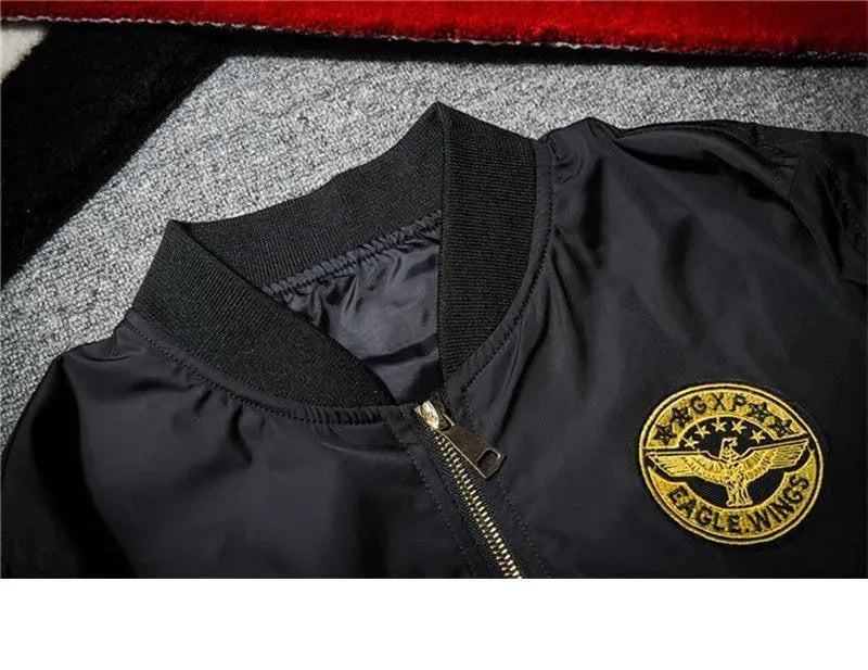 Eagle Wings Bomber Jacket - Bomber Jacket - LeStyleParfait