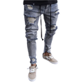Men Jeans With Patches - Men's Jeans - LeStyleParfait