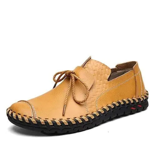 Edie - Slip-On Leather Loafers - Loafer Shoes - LeStyleParfait