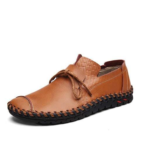 Edie - Slip-On Leather Loafers - Loafer Shoes - LeStyleParfait