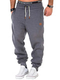 Elastic Waist Sports Men Sweatpants - Sweatpants - LeStyleParfait
