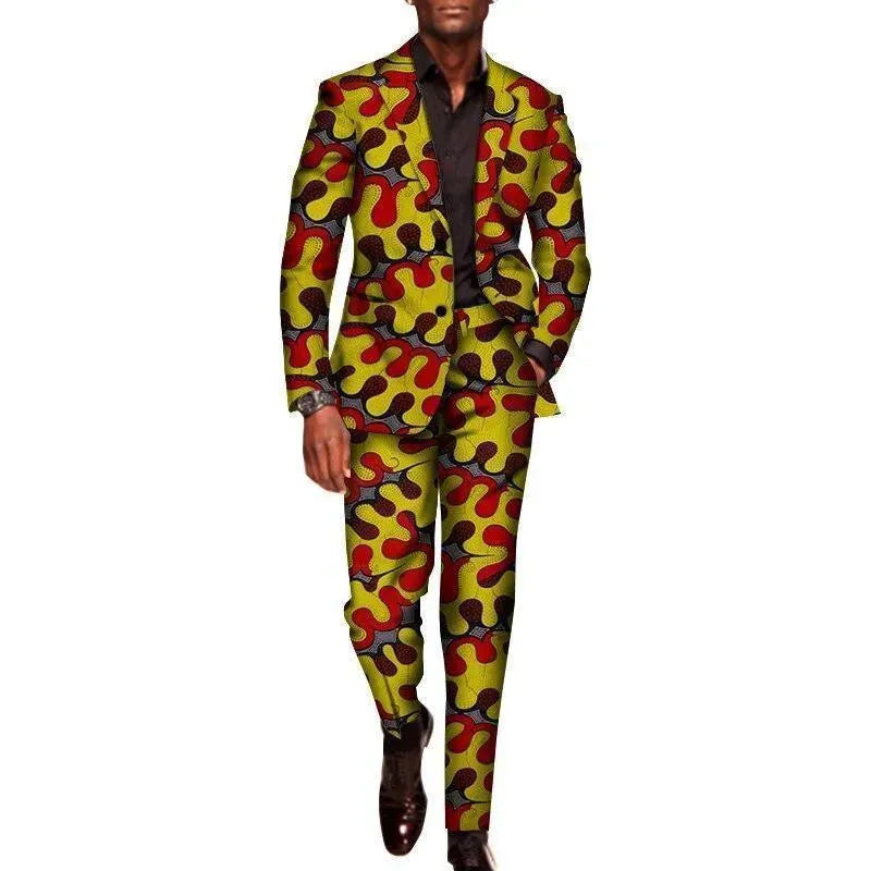 Elegant African Suit - African Suit - LeStyleParfait