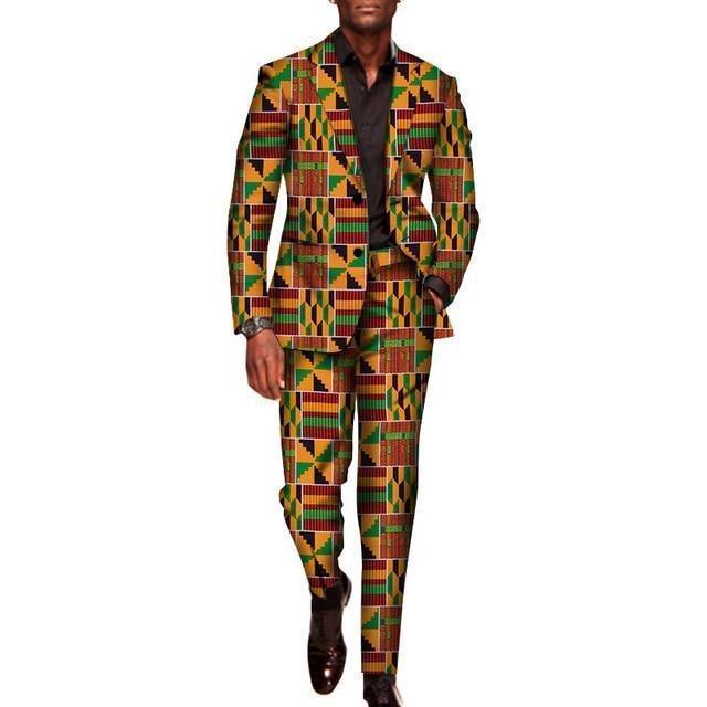 Elegant African Suit - African Suit - LeStyleParfait