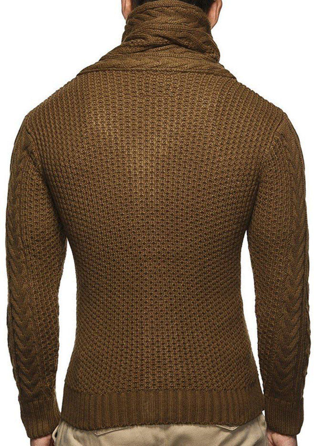 Elegant Cardigan Sweater For Men - Cardigan Sweater - LeStyleParfait