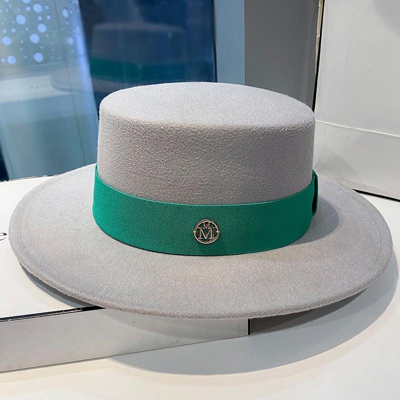 Elegant Fedora Hats for Women - Flat Top - Fedora Hat - LeStyleParfait