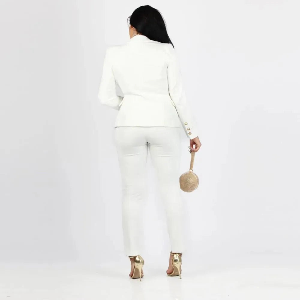 Elegant Two Piece Women Pantsuit - Pantsuit - LeStyleParfait