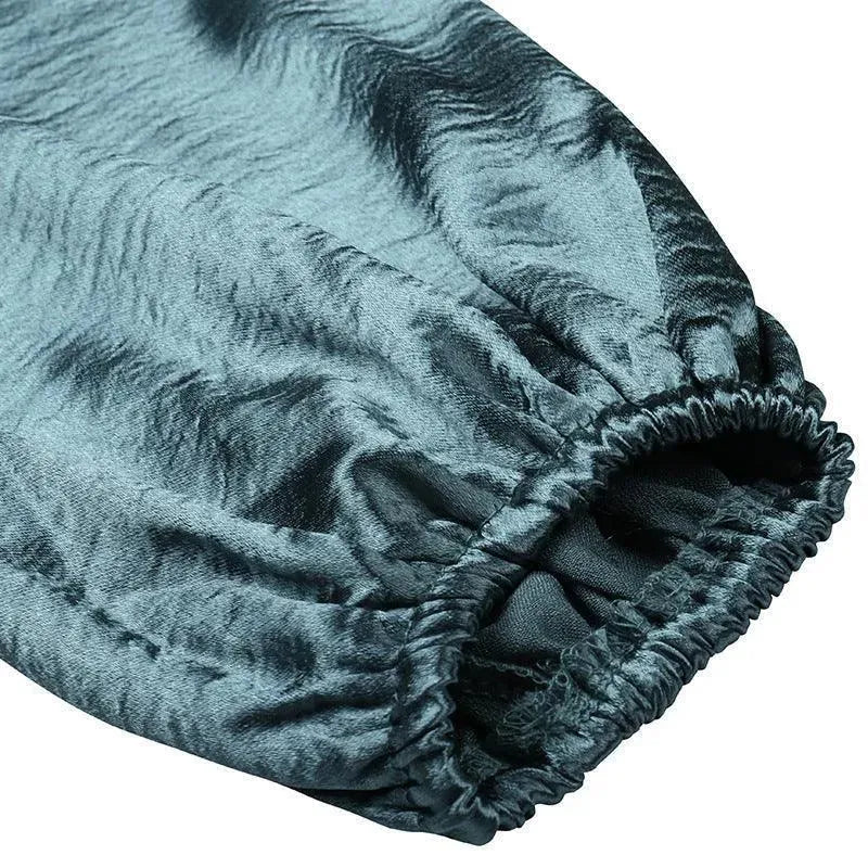 Elegant V-Neck Women Tops - Blouse - LeStyleParfait