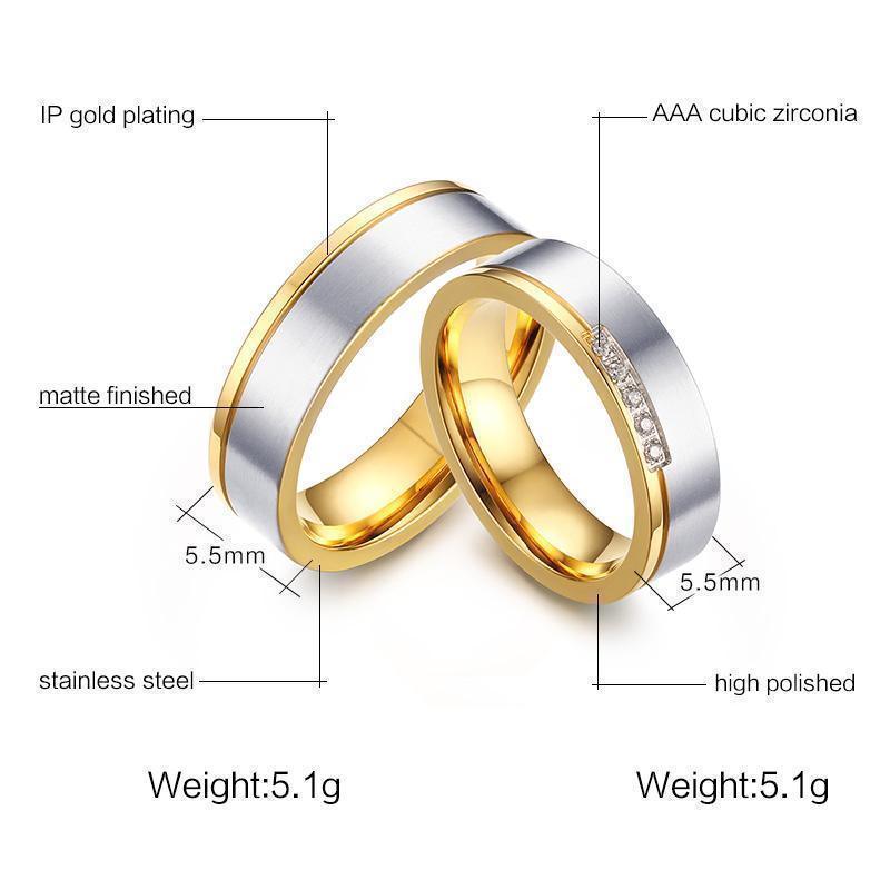 Elegant Wedding Rings - Rings - LeStyleParfait