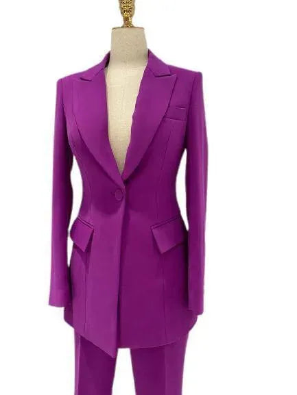 Designer Two Piece Women Pantsuit - Pantsuit - LeStyleParfait