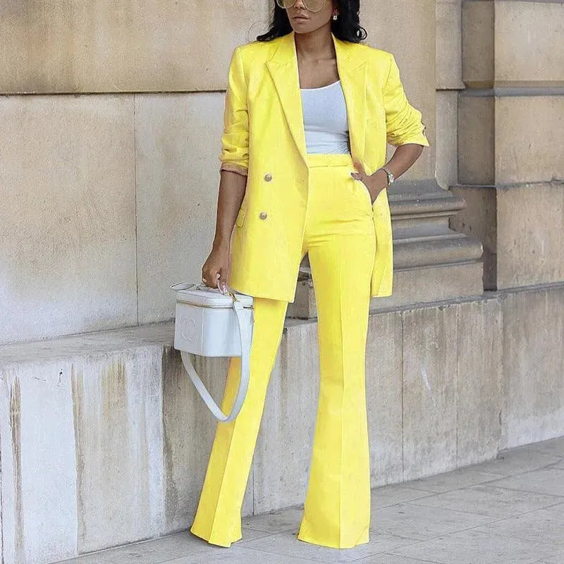 Flared Pantsuits For Women - Pantsuit - LeStyleParfait fashion image