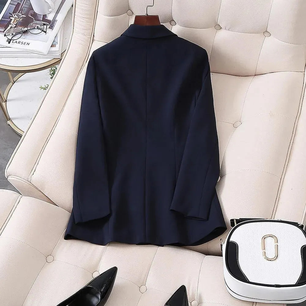 Double-Breasted Pantsuit For Women - Pantsuit - LeStyleParfait