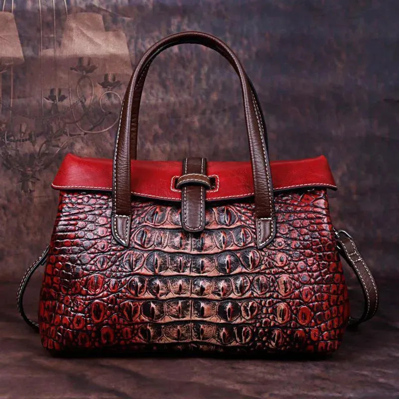 Embossed Luxury Handbag - Handbag - LeStyleParfait