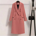 Fashion Double-Breasted Women Overcoat - Overcoat - LeStyleParfait