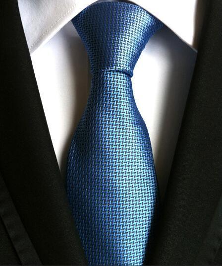 Fashion Striped Silk Neckties For Men - Necktie - LeStyleParfait