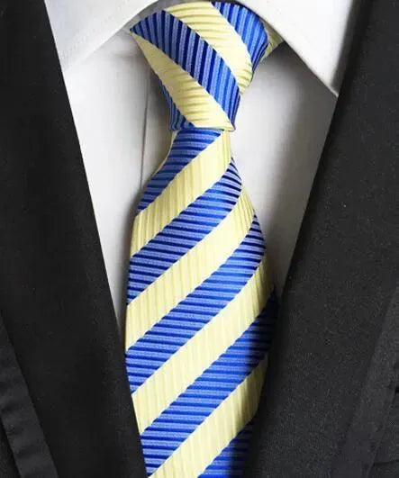 Fashion Striped Silk Neckties For Men - Necktie | LeStyleParfait-Necktie