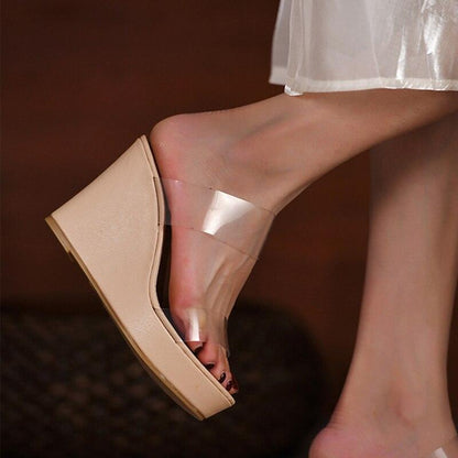 Fashionable Wedge Sandal Shoes - Wedge Shoes - LeStyleParfait