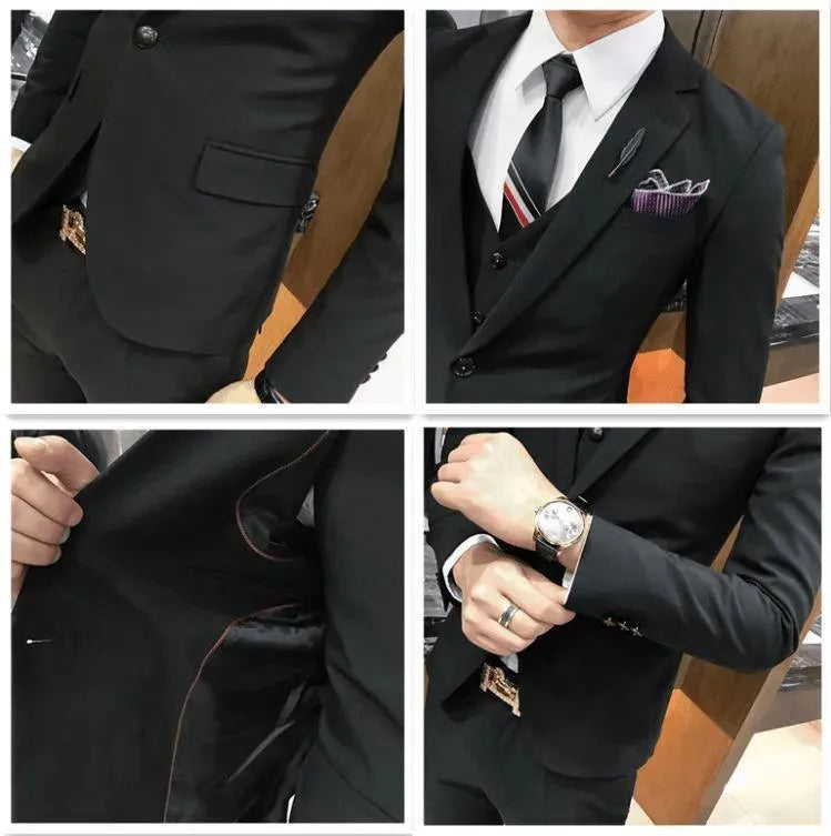 Federer Three Piece Suit - Three Piece Suit - LeStyleParfait