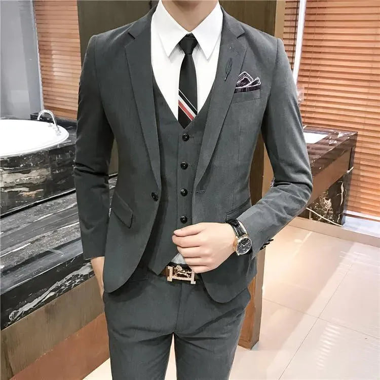 Federer Three Piece Suit - Three Piece Suit - LeStyleParfait