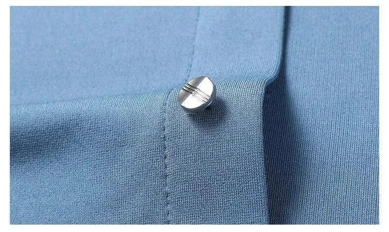 Ferell Satin Dress Shirt For Men - Silk Shirt - LeStyleParfait