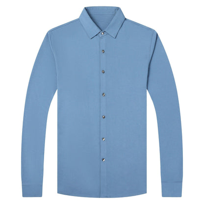 Ferell Satin Dress Shirt For Men - Silk Shirt - LeStyleParfait