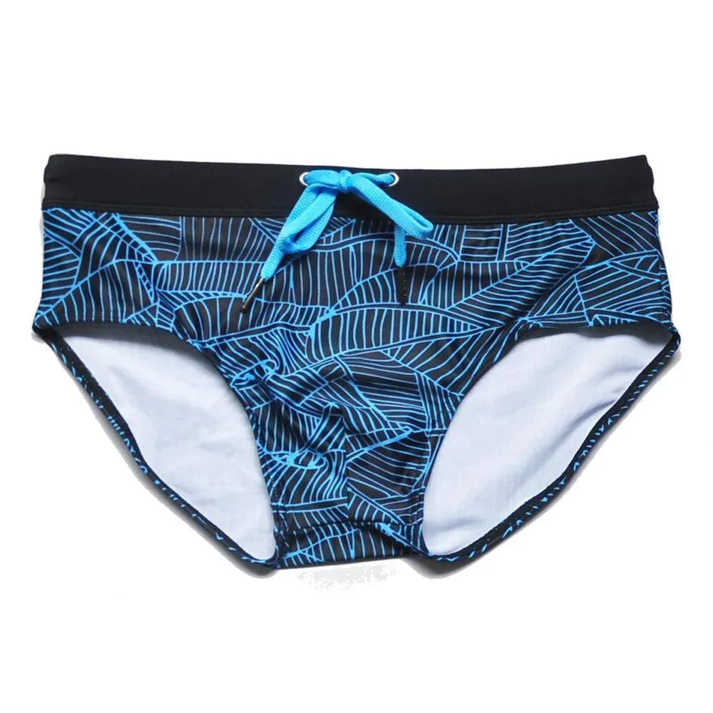 Flamingo Print Men Briefs - Swim Brief - LeStyleParfait