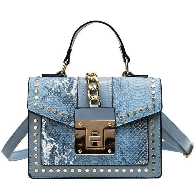 Flap Leather Handbag - Handbag - LeStyleParfait