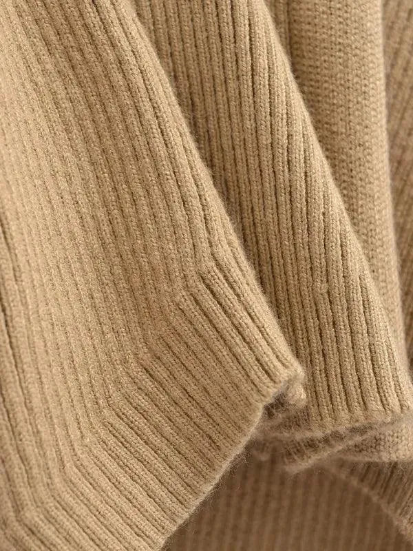 LeStyleParfait Women's Sweaters Casual Cardigan Plain-Solid V-Neck Long Sleeves-Cardigan Sweater