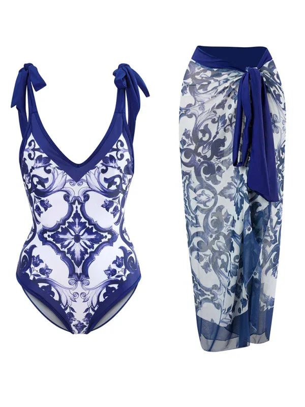 Floral One Piece Swimsuits