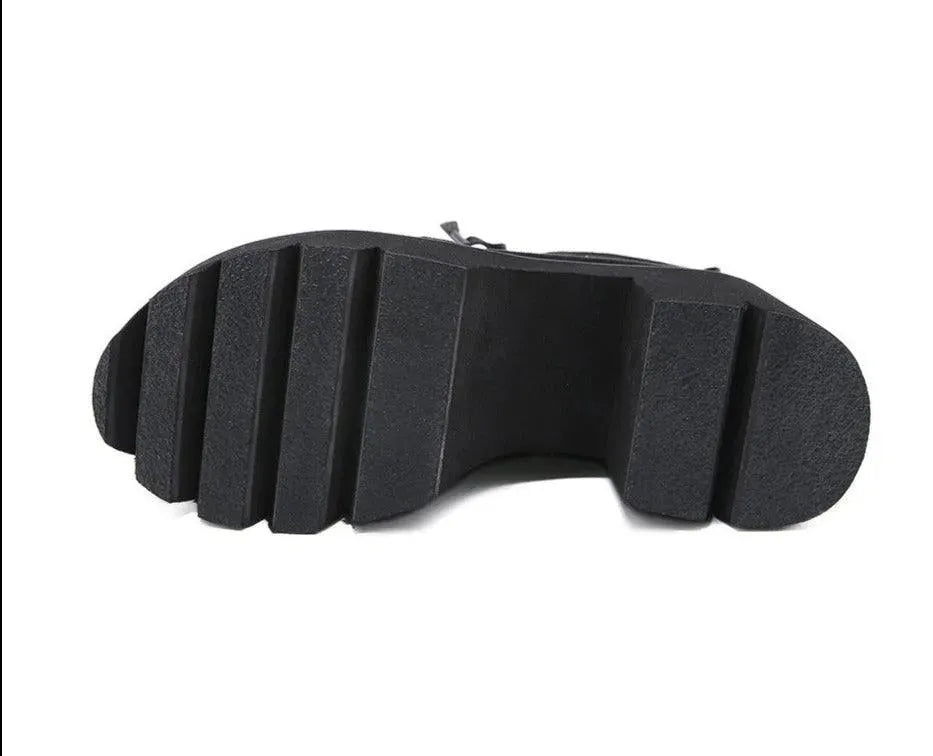 LeStyleParfait Shoes Women's Ankle Boots PU Leather Boots-Boots