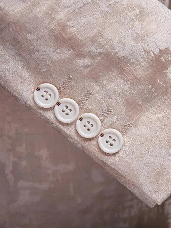 Formal Printed Two Piece Suit - Two Piece Suit - LeStyleParfait