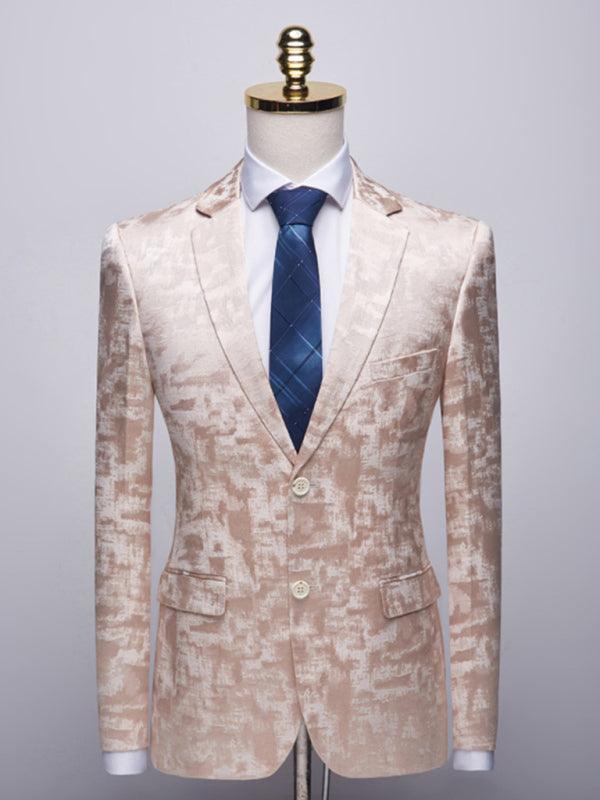 Formal Printed Two Piece Suit - Two Piece Suit - LeStyleParfait
