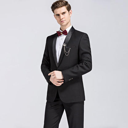 Formal Slim Fit Three Piece Suit - Three Piece Suit - LeStyleParfait