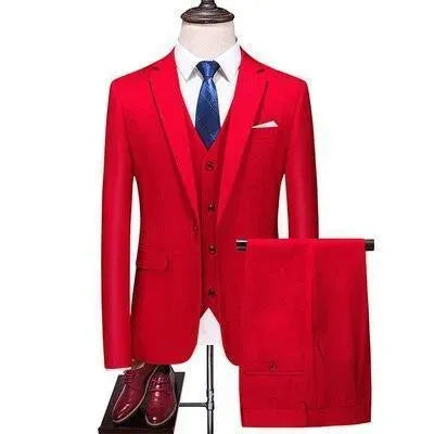 Formal Three Piece Business Suit - Three Piece Suit - LeStyleParfait