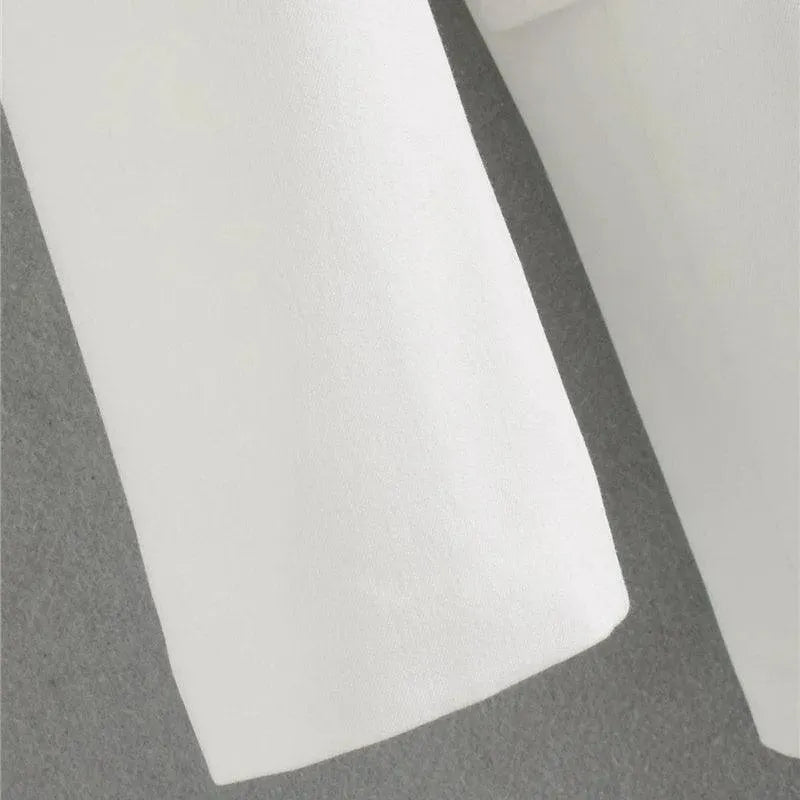 FRANS Vintage Blazer Women - Formal-Business - Plain-Solid - Double-Breasted Blazer - LeStyleParfait