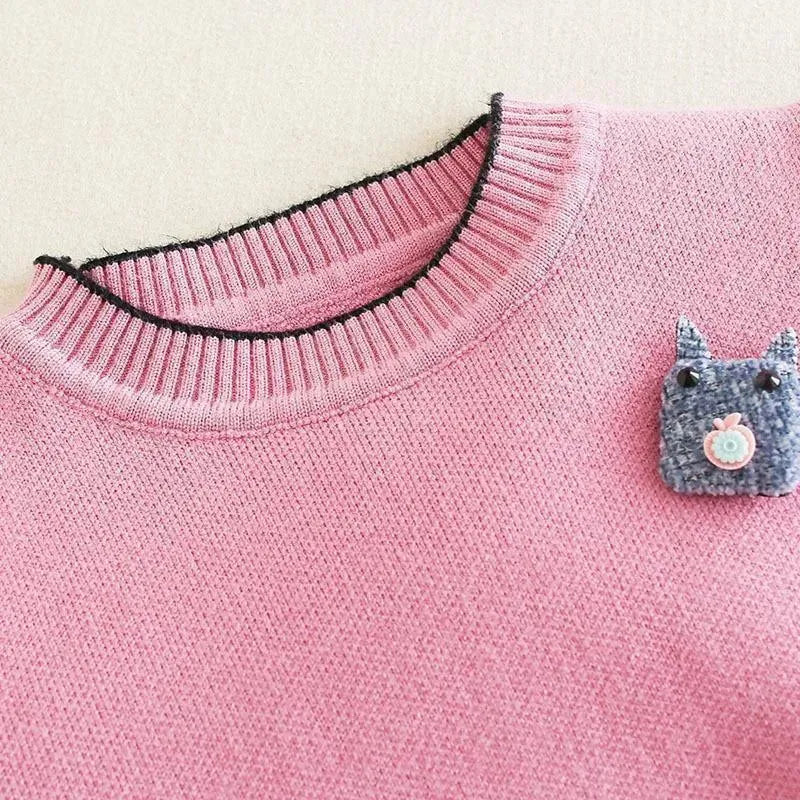 Girls Clothing Sets Kids Knitted Suits Long Sleeve - Kids Clothing Set - LeStyleParfait