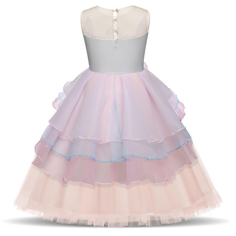 Girls Dress, Fairy Party Dress, Sleeveless - Girls Dresses - LeStyleParfait