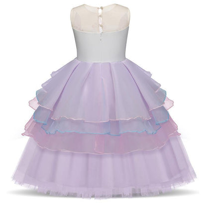 Girls Dress, Fairy Party Dress, Sleeveless - Girls Dresses - LeStyleParfait